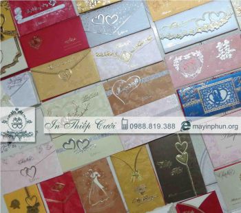 THIỆP CƯỚI TRUYỀN THỐNG 